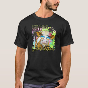 Heifer här Heifer behöver en vacation Sunglass Sum T Shirt