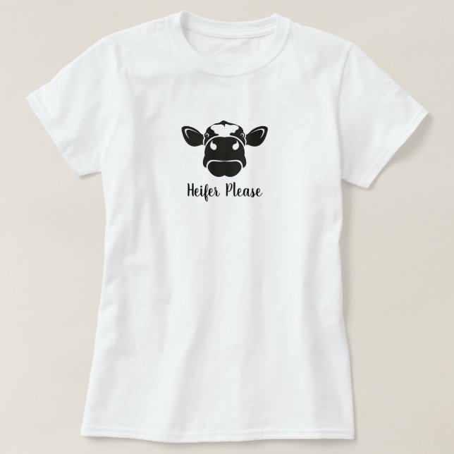 Heifer Snälla Cow T-Shirt (Design framsida)