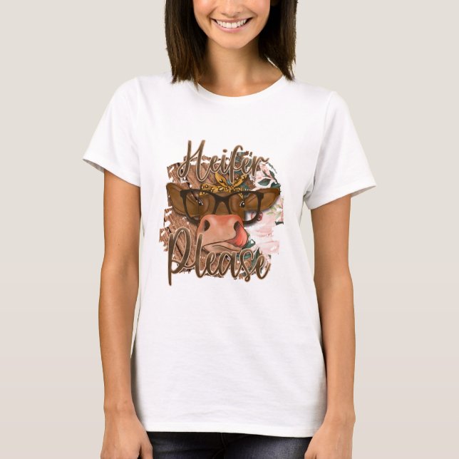 Heifer Snälla T Shirt (Framsida)