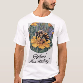Heikun! Stoppa stelning" - Hyperreal bi- och blodv T Shirt