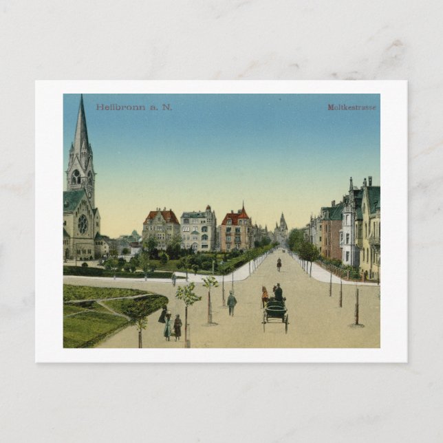 Heilbron, Tyskland Vintage Vykort (Framsida)