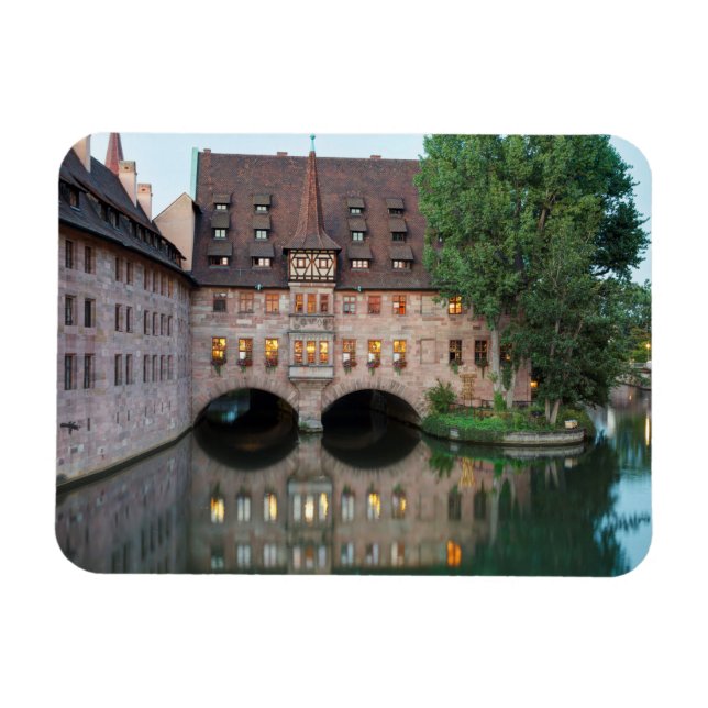 Heilig Geist Spital, Nürnberg Magnet (Horisontell)