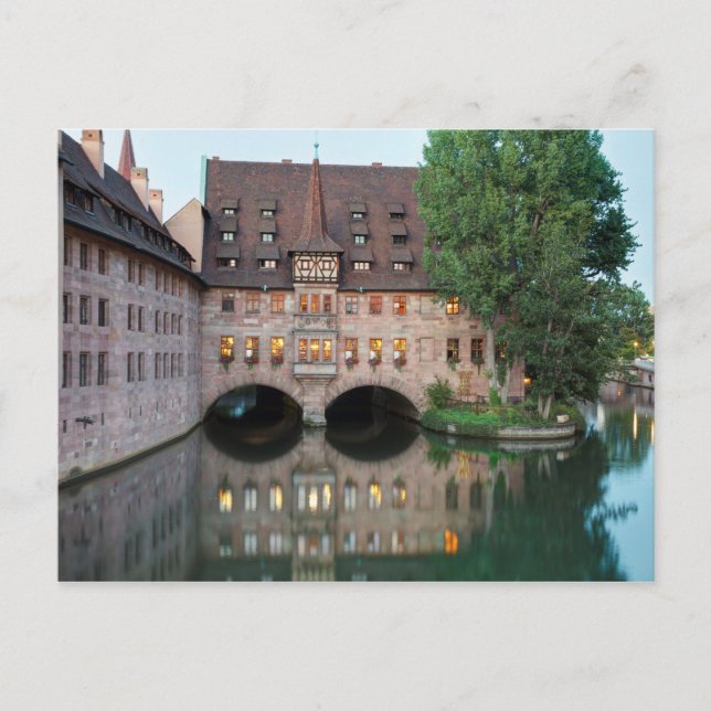 Heilig Geist Spital, Nürnberg Vykort (Framsida)