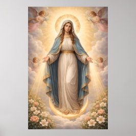 Heilige Mutter Gottes Göttliche Liebe & Schutz´11 Poster