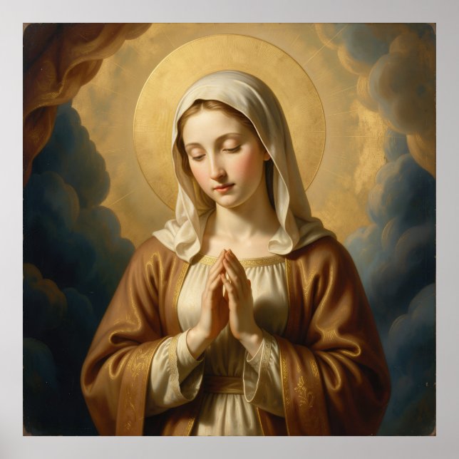 Heilige Mutter Gottes – Göttliche Liebe & Schutz´3 Poster (Framsidan)