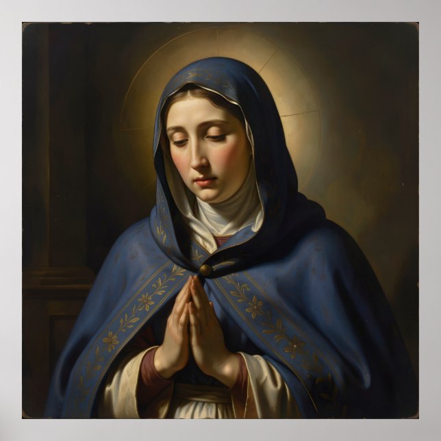 Heilige Mutter Gottes – Göttliche Liebe & Schutz´4 Poster (Framsidan)