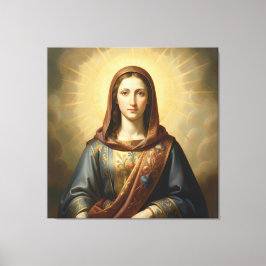 Heilige Mutter Gottes – Göttliche Liebe & Schutz´6 Canvastryck