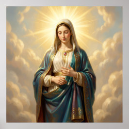 Heilige Mutter Gottes – Göttliche Liebe & Schutz´9 Poster