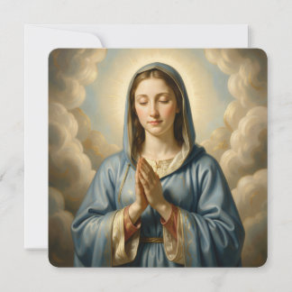 Heilige Mutter Gottes – Göttliche Liebe & Schutz Julkort