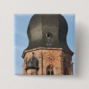 Heiligen Geist-kyrkan i Heidelbergs gamla stad Knapp