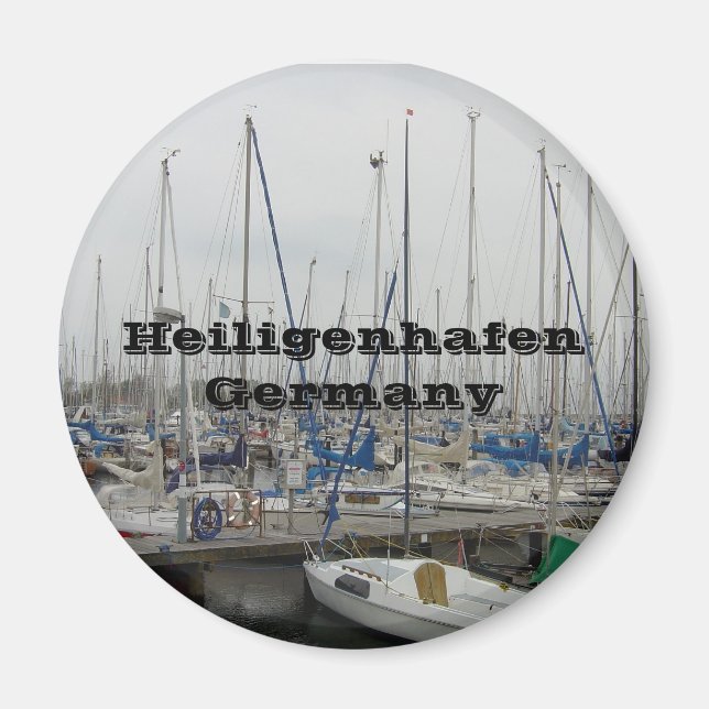 Heiligenhafen Tyskland Magnet (Framsidan)