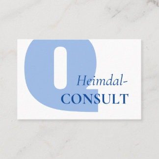 Heimdal Consult-Affärskort Visitkort
