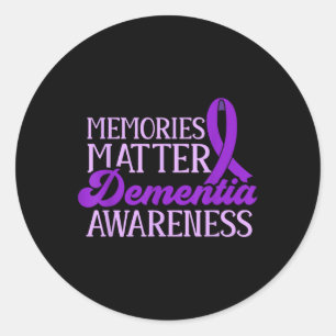 Heimer Awareness Dementia Awareness End Runt Klistermärke