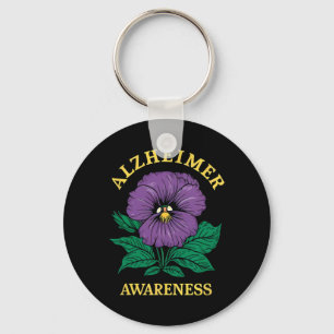 Heimerheimer Awareness Flowers Nyckelring