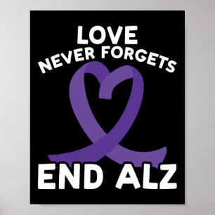 Heimerheimer Awareness Kärlek Forgets End Heim Poster