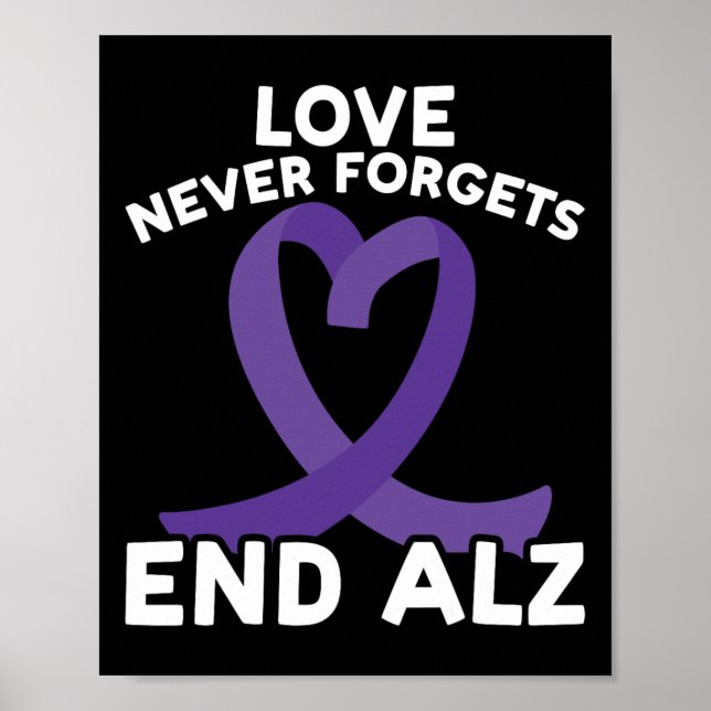 Heimerheimer Awareness Kärlek Forgets End Heim Poster (Framsidan)