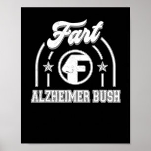 Heimerheimer Bush Fart Funny Poster