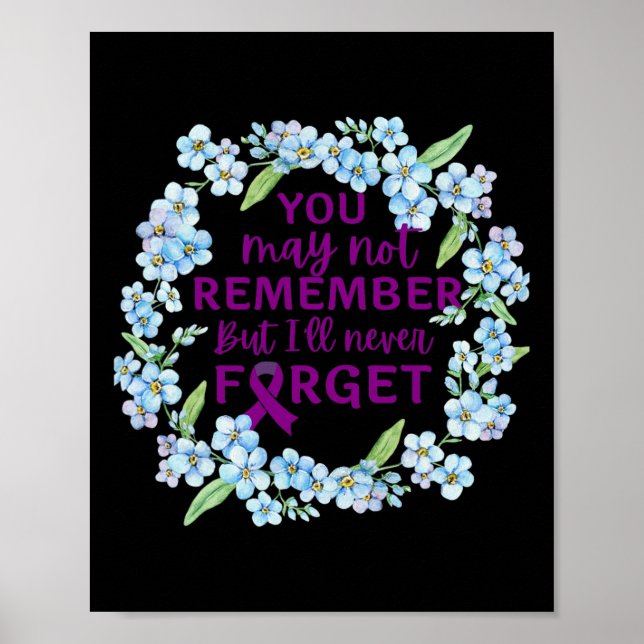 Heimerheimer Glöm mig - inte Flower Wand Heimerhei Poster (Framsidan)