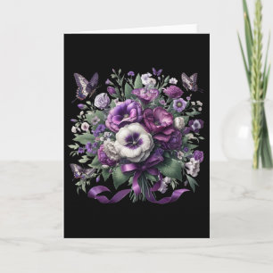 Heimerheimer Lila Blommig Pansy Demens Heimerhe Kort