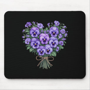 Heimerheimer Lila Blommigt Pansy Dementia Heimerhe Musmatta