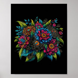 Heimerheimer Lila Blommigt Pansy Dementia Heimerhe Poster