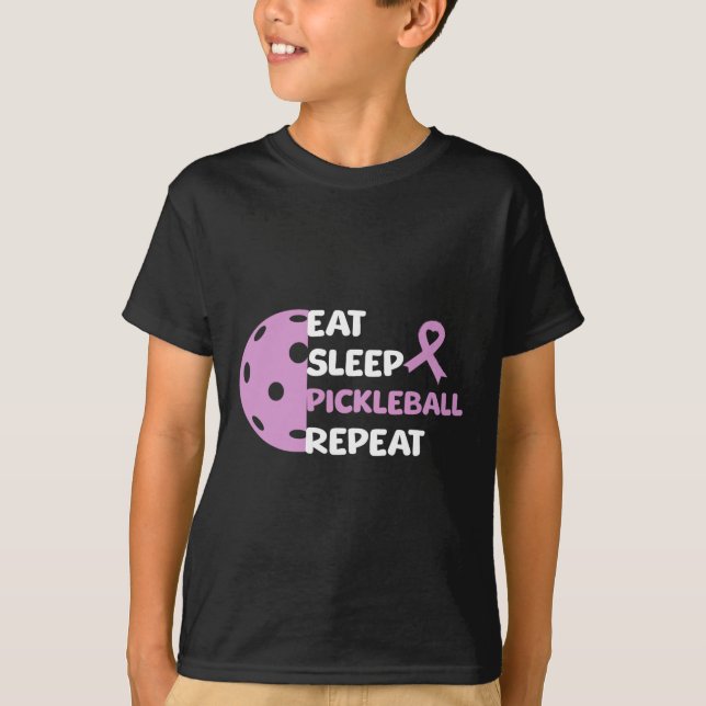 Heimerheimer Picklell Eat Sömnväljare Upprepa Pu T Shirt (Framsida)
