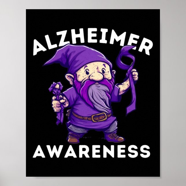 Heimerheimer S Awareness Month T Heimerheimer Gnom Poster (Framsidan)