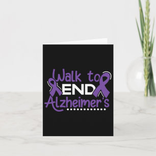 Heimerheimer Walk Dementia Warrior Lila Ribbon A Kort