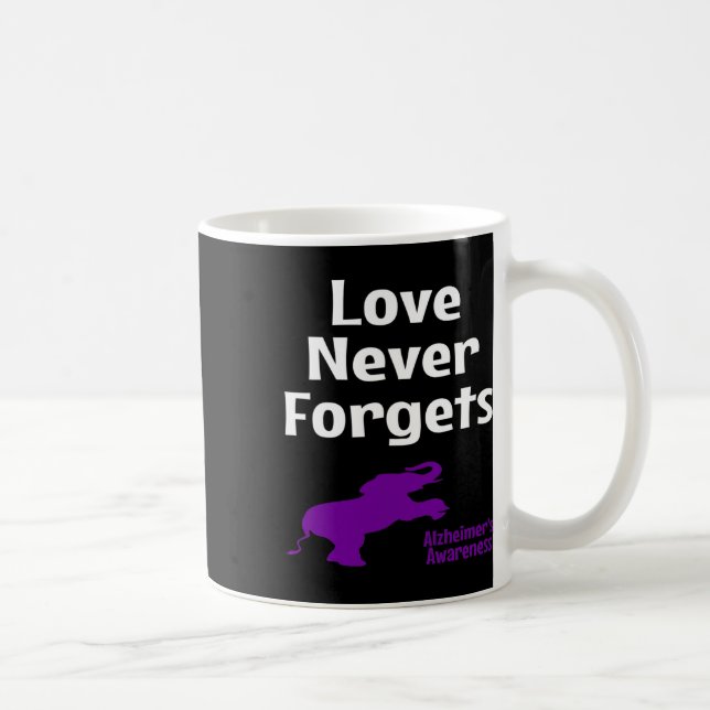 Heimerheimers medvetandegörande Lila Support Kärle Kaffemugg (Höger)