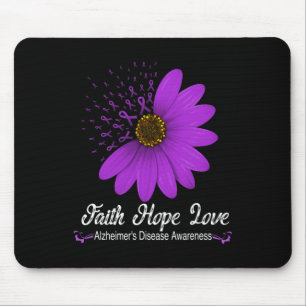 Heimerheimers sjukdom Awareness Faith Hope Kärlek Musmatta