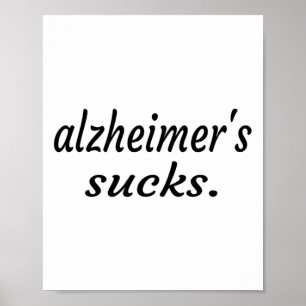 Heimerheimers sjukdom Medveten demens Poster
