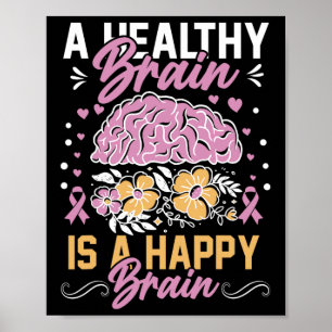 Heimerheims Brain Injury Design Lila Heimerheim Poster