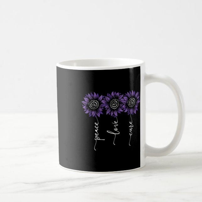Heimers Awareness Peace Kärlek Curee SunblommHeime Kaffemugg (Höger)