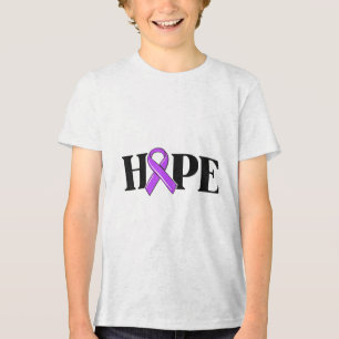 Heimers Shirt for Women Lila Ribbon Awareness Ho T