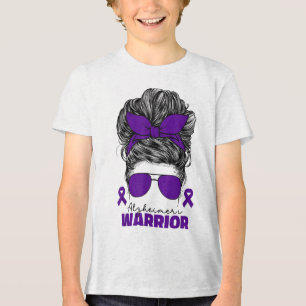 Heimers Warrior for Women Heimer Messy Bun _1 T Shirt
