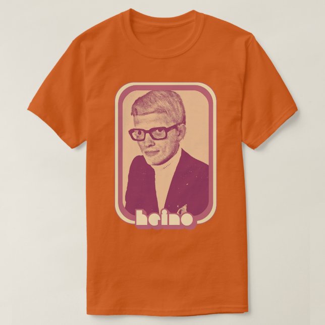 Heino Retro Aesthetic Fläkt Art Design T Shirt (Design framsida)