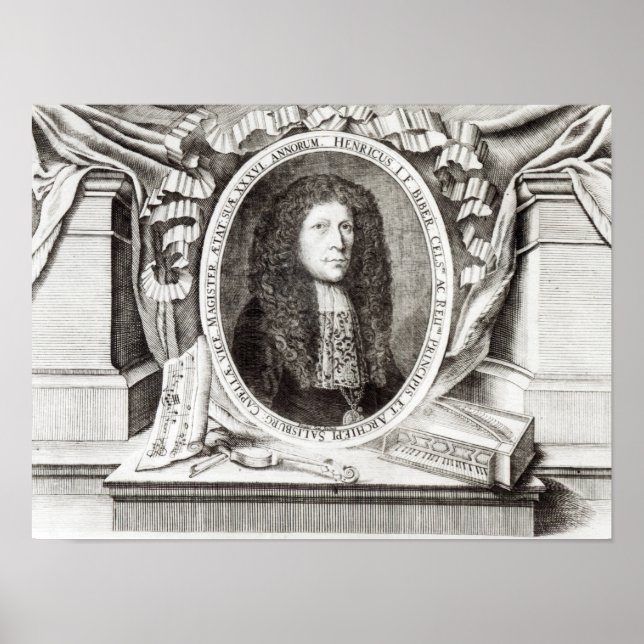 Heinrich Ignaz Franz von Biber Poster (Framsidan)