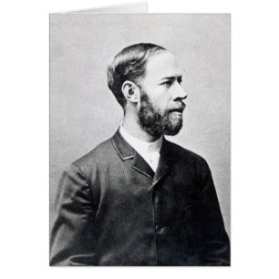 Heinrich Rudolph Hertz Hälsningskort