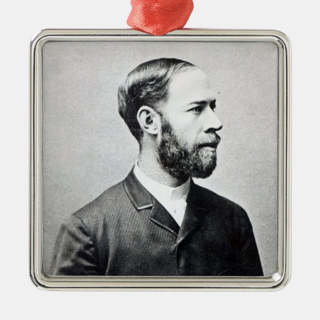 Heinrich Rudolph Hertz Julgransprydnad Metall (Framsidan)