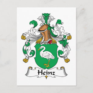 Heinz Family Crest Vykort