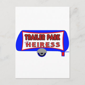 Heiress från Trailer Park Vykort