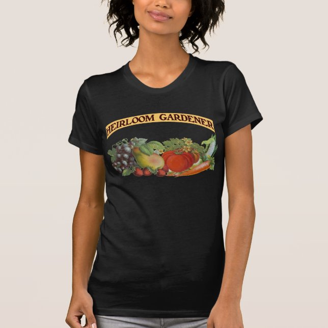 Heirloom Gardener Grönt Sayed T-shirt (Framsida)