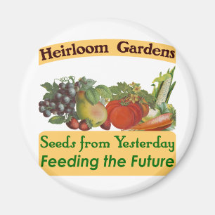 Heirloom Gardens Grönt Say Magnet
