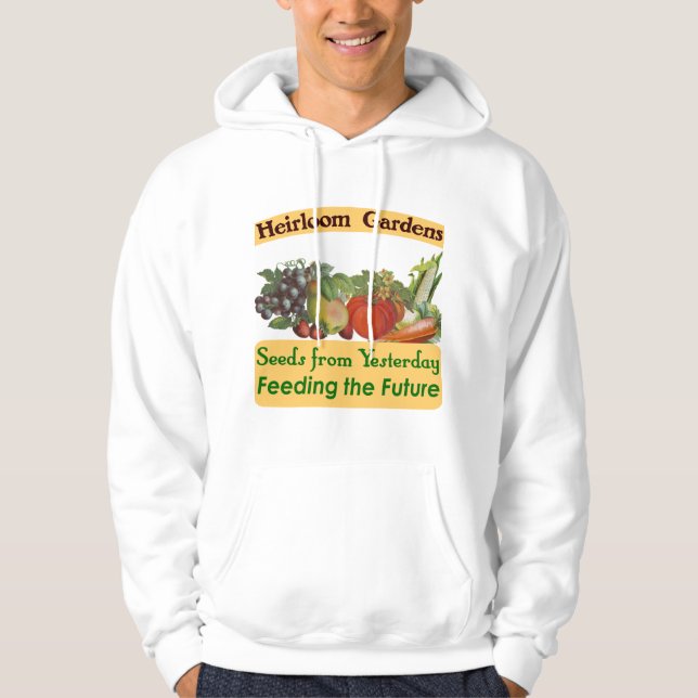 Heirloom Gardens Grönt Say Tee Sweatshirt (Framsida)