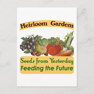 Heirloom Gardens Grönt Say Vykort