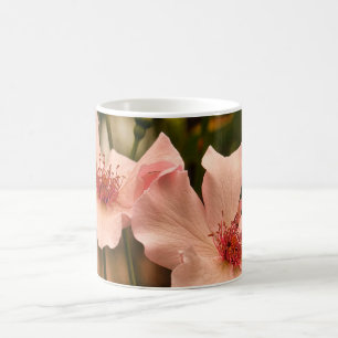 Heirloom Rosa ros Kaffemugg