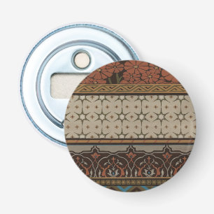 Heirloom Textil med dekorativ Mönster Flasköppnare