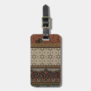Heirloom Textile med dekorativ Mönster Bagagebricka