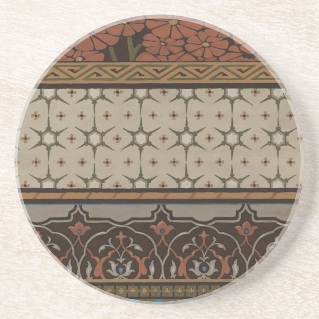 Heirloom Textile med dekorativ Mönster Underlägg (Framsidan)