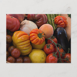 Heirloom Tomater Vykort